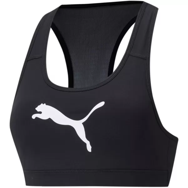  Ženski grudnjak PUMA MID IMPACT 4KEEPS GRAPHIC BRA PM 520306-90 CRNA 