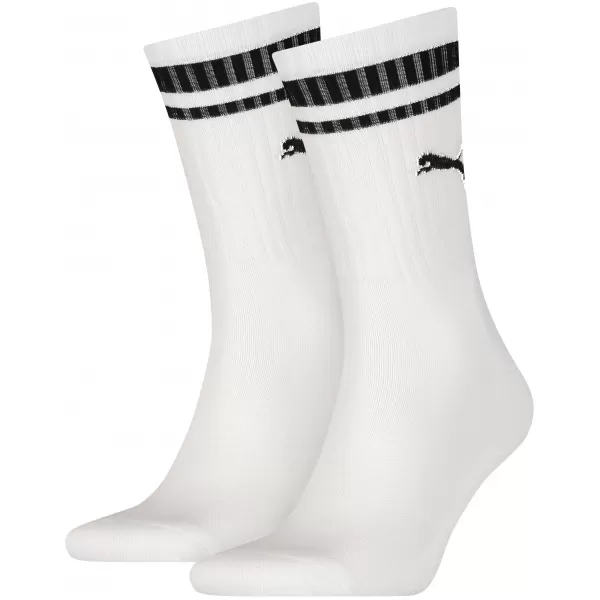  Čarape PUMA CREW HERITAGE STRIPE 2P UNISEX 90794402 BIJELA 
