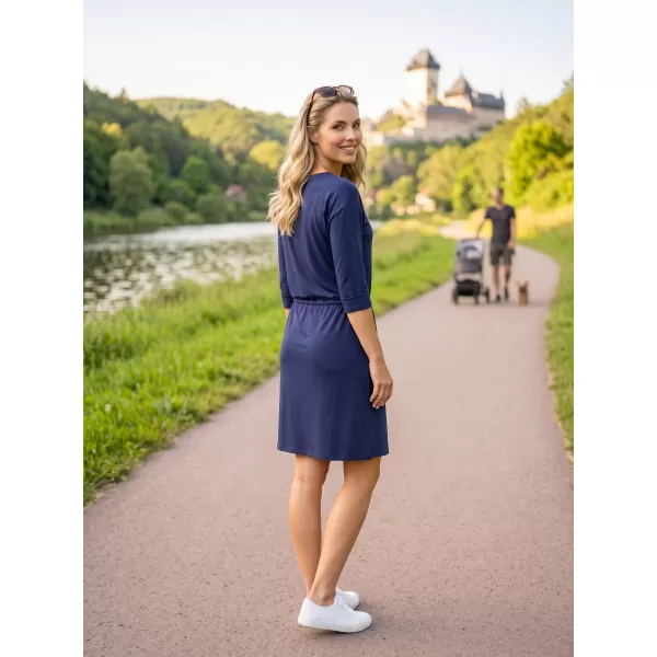  Haljina ALTISPORT ANIKA TAMNO PLAVA 