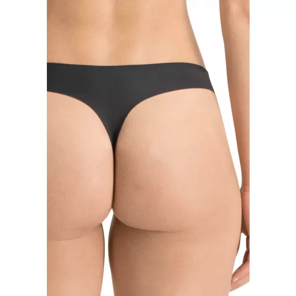  Ženske gaćice PUMA WOMEN SEAMLESS STRING 2P PACK 93502201 CRNA 