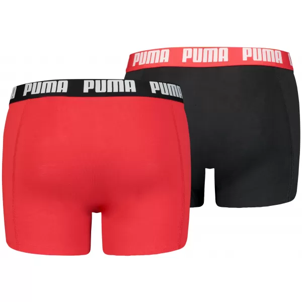  Muške bokserice PUMA BASIC BOXER 2P 90682309 CRVENO/CRNO 