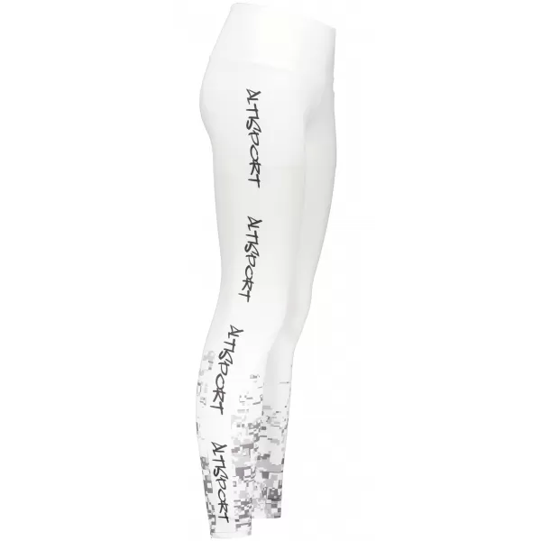  Ženske duge premium tajice ALTISPORT SWE/ALW02S04 BIJELO SIVA 