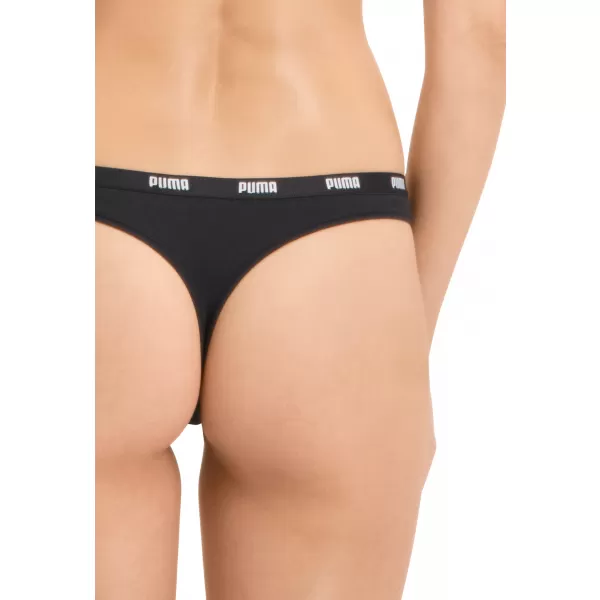  Ženske gaćice PUMA STRING 3P PACK 90759002 CRNA 