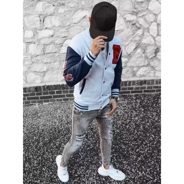  Muška dukserica DSTREET BX5441 SIVA 