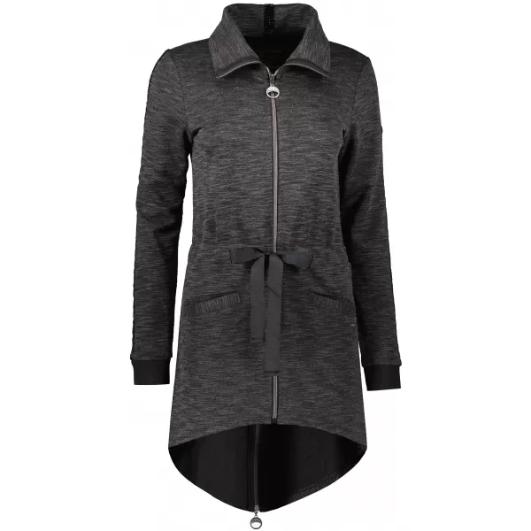  Ženski sweatshirt ALTISPORT AGNES CRNO 
