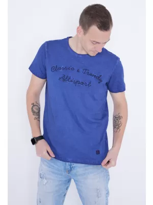 Muška majica kratkih rukava ALTISPORT ANDREW PLAVA