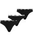 Ženske gaćice PUMA STRING 3P PACK 90759002 CRNA