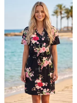 Haljina KIXMI POLLY CRNO