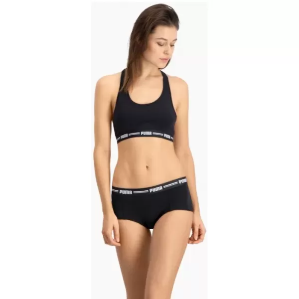  Ženske gaćice PUMA WOMEN MINI SHORT 2P PACK 90785303 CRNA 