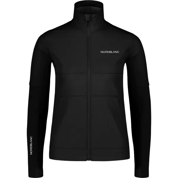  Ženska softshell jakna NORDBLANC FJORD NBSSL7657 CRNA 