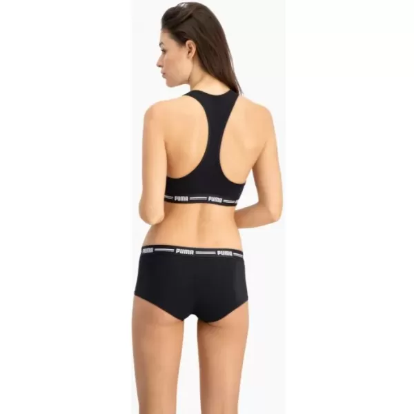  Ženske gaćice PUMA WOMEN MINI SHORT 2P PACK 90785303 CRNA 