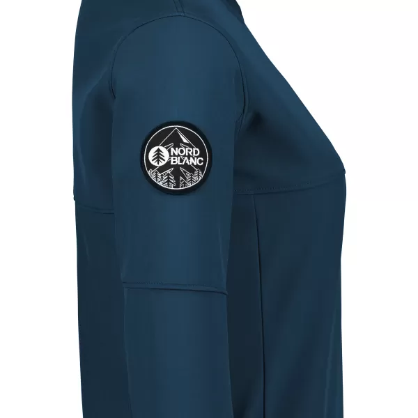  Ženska softshell jakna NORDBLANC COVE NBSSL7656 PLAVA 