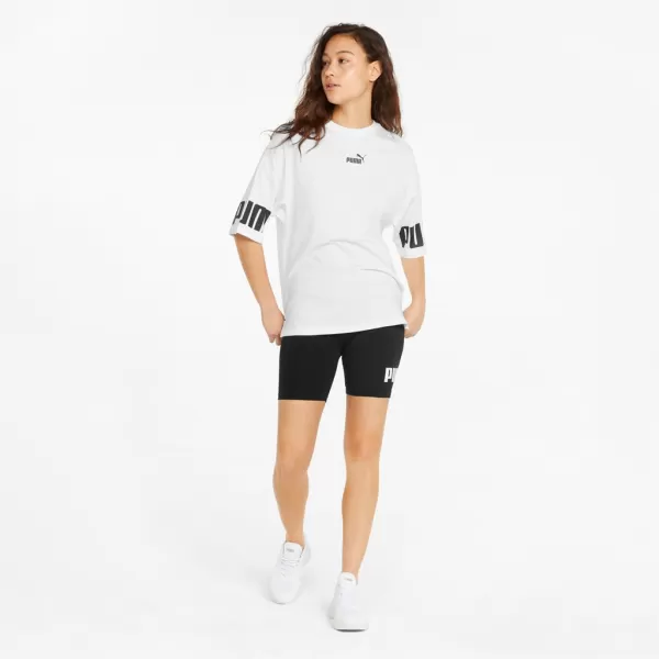  Ženske tajice PUMA ESS 7 LOGO SHORT LEGGINGS 848347-01 CRNA 