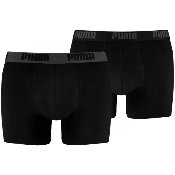  Muške bokserice PUMA BASIC BOXER 2P 88886958 CRNO/CRNO 