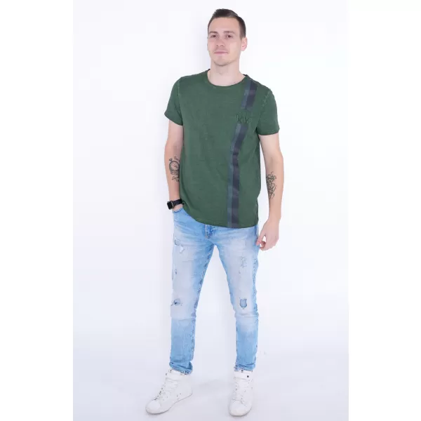 Muška majica kratkih rukava KIXMI PABLO ZELENA 