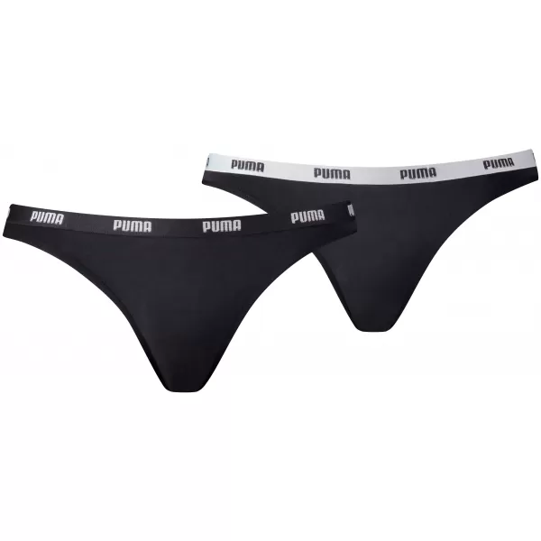  Ženske gaćice PUMA WOMEN BIKINI 2P PACK 90785103 CRNA 