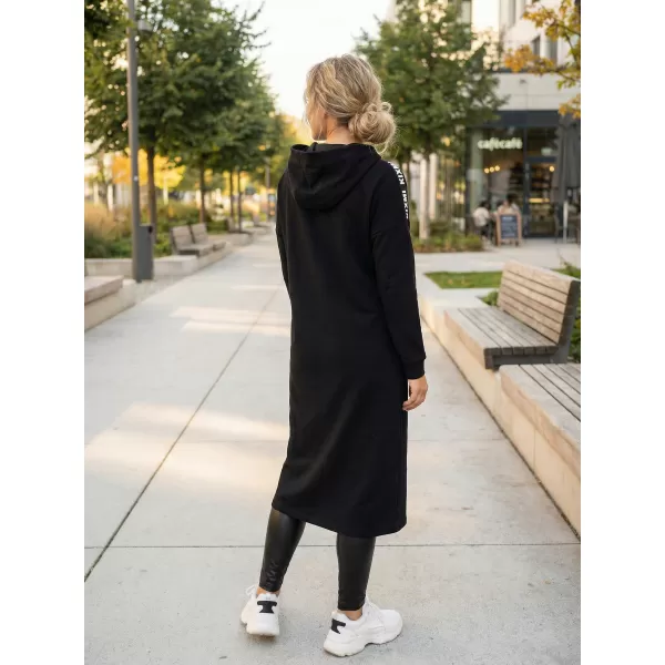  Ženski sweatshirt KIXMI PAIGE CRNO 