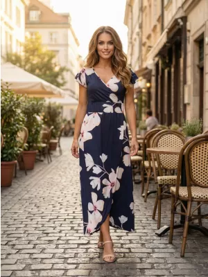 Haljina KIXMI PRINCESSA TAMNO PLAVA