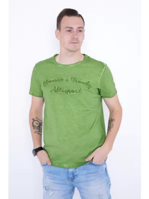 Muška majica kratkih rukava ALTISPORT ANDREW ZELENA