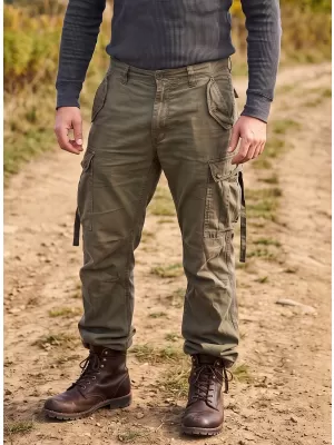Hlače BRANDIT M-65 VINTAGE MASLINA