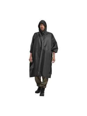 Poncho kišni kabanica BRANDIT RIPSTOP BD3169 CRNI