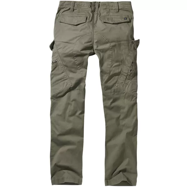  Hlače BRANDIT ADVEN SLIM FIT MASLINA 