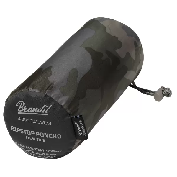  Poncho kišni kabanica BRANDIT RIPSTOP BD3169 TAMNA KAMUFLAŽA 