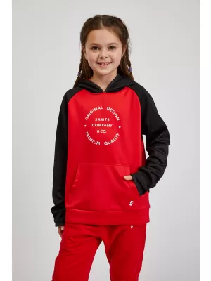 Dječji sweatshirt SAM 73 DRACO KM 509 CRVENA