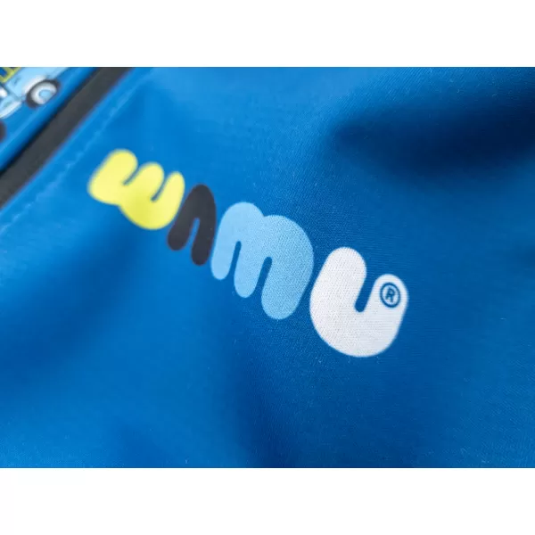  Dječja softshell jakna izolirana WAMU BAGR PLAVI 