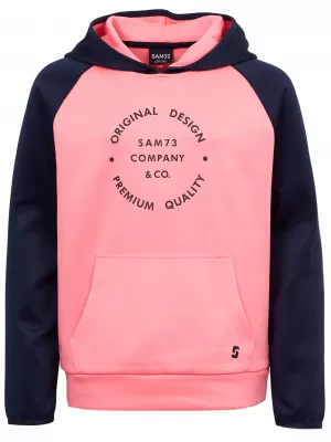 Dječji sweatshirt SAM 73 DRACO KM 509 RUŽIČASTA