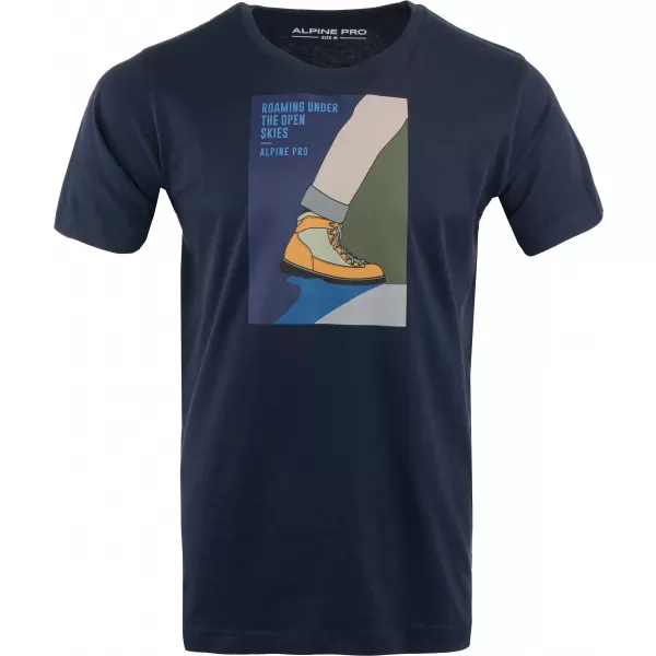  Košulja ALPINE PRO KADES MTSA863 TAMNOPLAV 