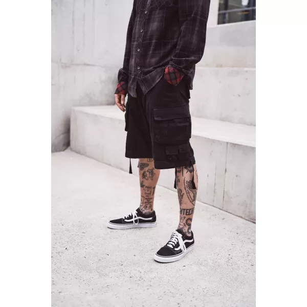  Kratke hlače BRANDIT SAVAGE VINTAGE CARGO CRNI 