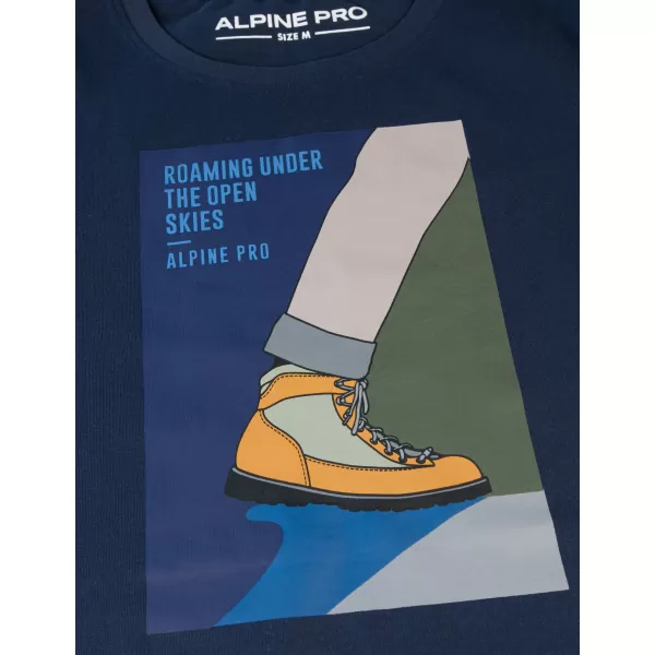  Košulja ALPINE PRO KADES MTSA863 TAMNOPLAV 