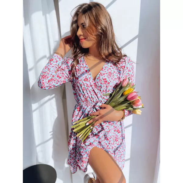  Haljina DSTREET FLOWER VIBES EY2248 PLAVI 