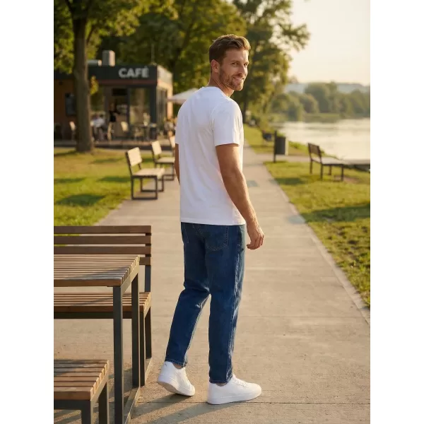  Muška majica kratkih rukava SAM 73 FENAKLID MT 820 BIJELA 