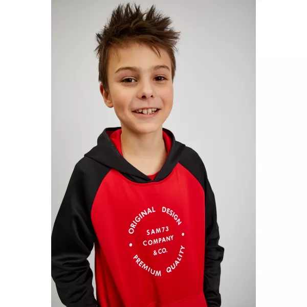  Dječji sweatshirt SAM 73 DRACO KM 509 CRVENA 