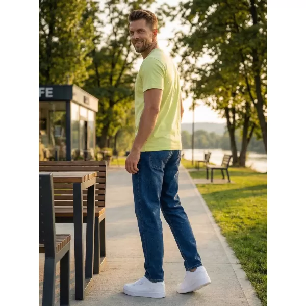  Muška majica kratkih rukava SAM 73 FENAKLID MT 820 SVIJETLOŽUTA 