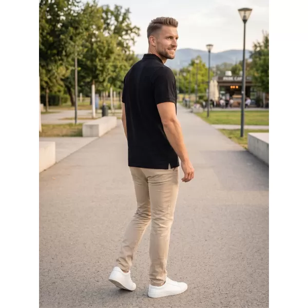  Muška majica kratkih rukava SAM 73 CHRYZ MT 822 CRNA 
