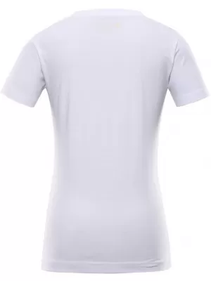 T -majica ALPINE PRO OSTEWO KTSA428 BIJELI UZORAK