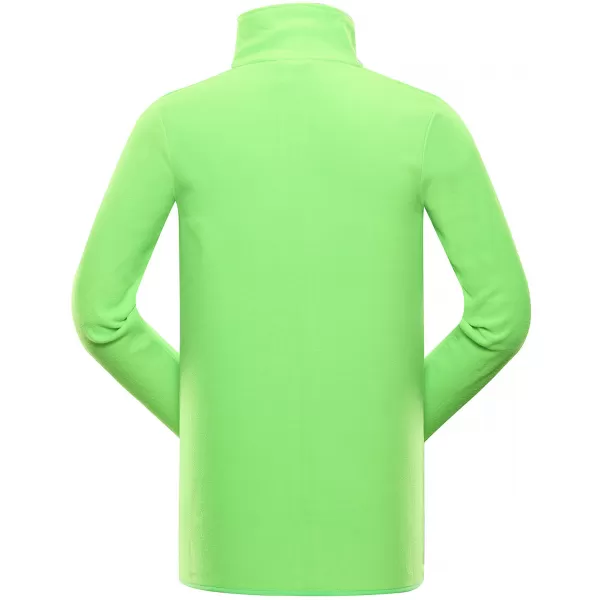  Muška majica za runo ALPINE PRO GARIM MSWA330 ZELENA 