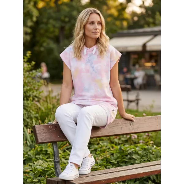  Ženski sweatshirt kratkih rukava SAM 73 CARINA WM 776 ŠARENILO 