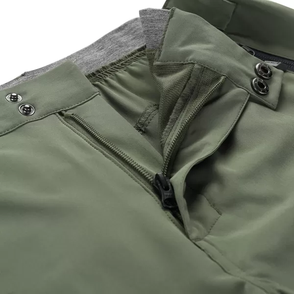  Kratke hlače ALPINE PRO ZAMB MPAA640 ZELENA 