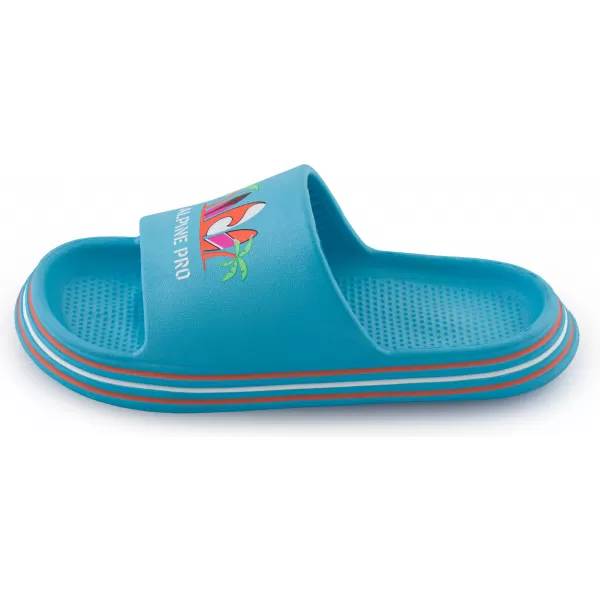  Papuče ALPINE PRO LARINO KBTA375 SVIJETLOPLAV 
