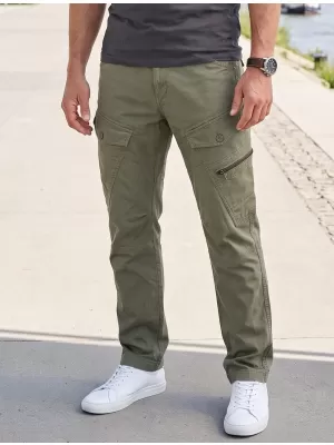 Hlače BRANDIT ADVEN SLIM FIT MASLINA