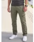 Hlače BRANDIT ADVEN SLIM FIT MASLINA