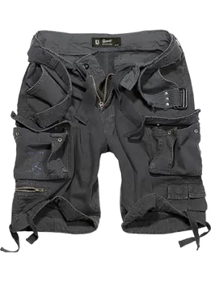 Kratke hlače BRANDIT SAVAGE VINTAGE CARGO CRNI