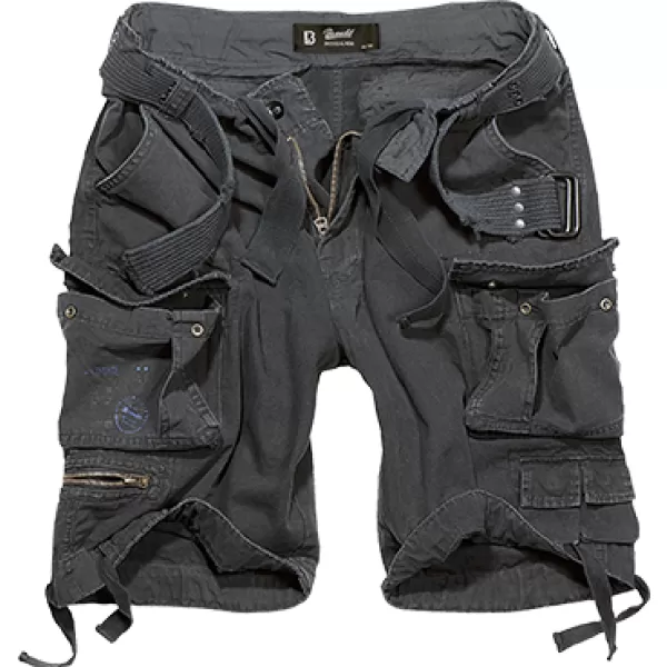  Kratke hlače BRANDIT SAVAGE VINTAGE CARGO CRNI 
