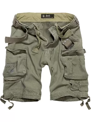 Kratke hlače BRANDIT SAVAGE VINTAGE CARGO MASLINA