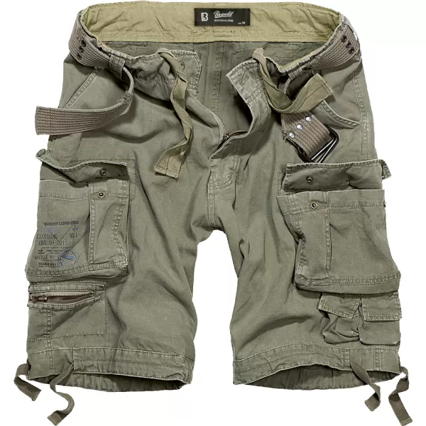  Kratke hlače BRANDIT SAVAGE VINTAGE CARGO MASLINA 