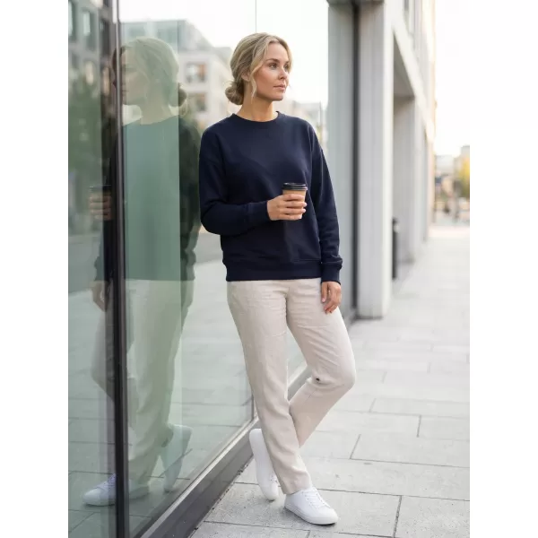  Ženski sweatshirt SAM 73 ARA WM 774 TAMNOPLAVA 